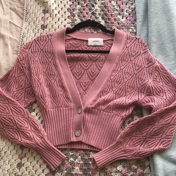 Aritzia Sweaters - SOLD DEPOP Wilfred Thais Plunge Cardigan